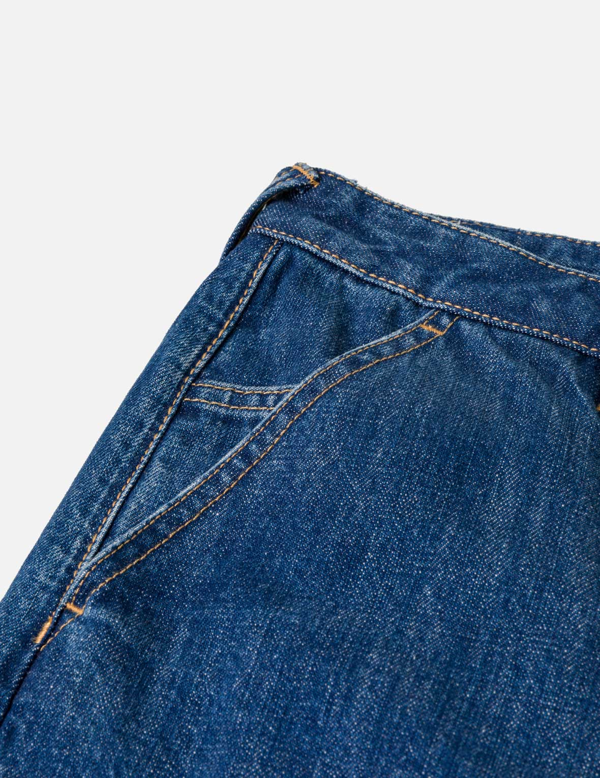 マルチポケットカモメダークインディゴデニムジョーツ – EVISU