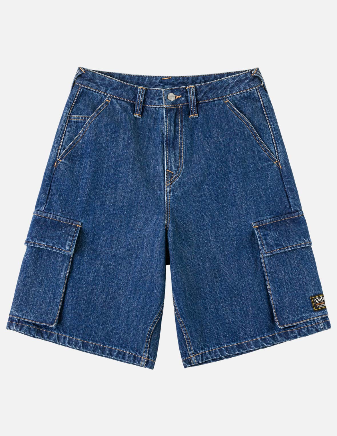 マルチポケットカモメダークインディゴデニムジョーツ – EVISU