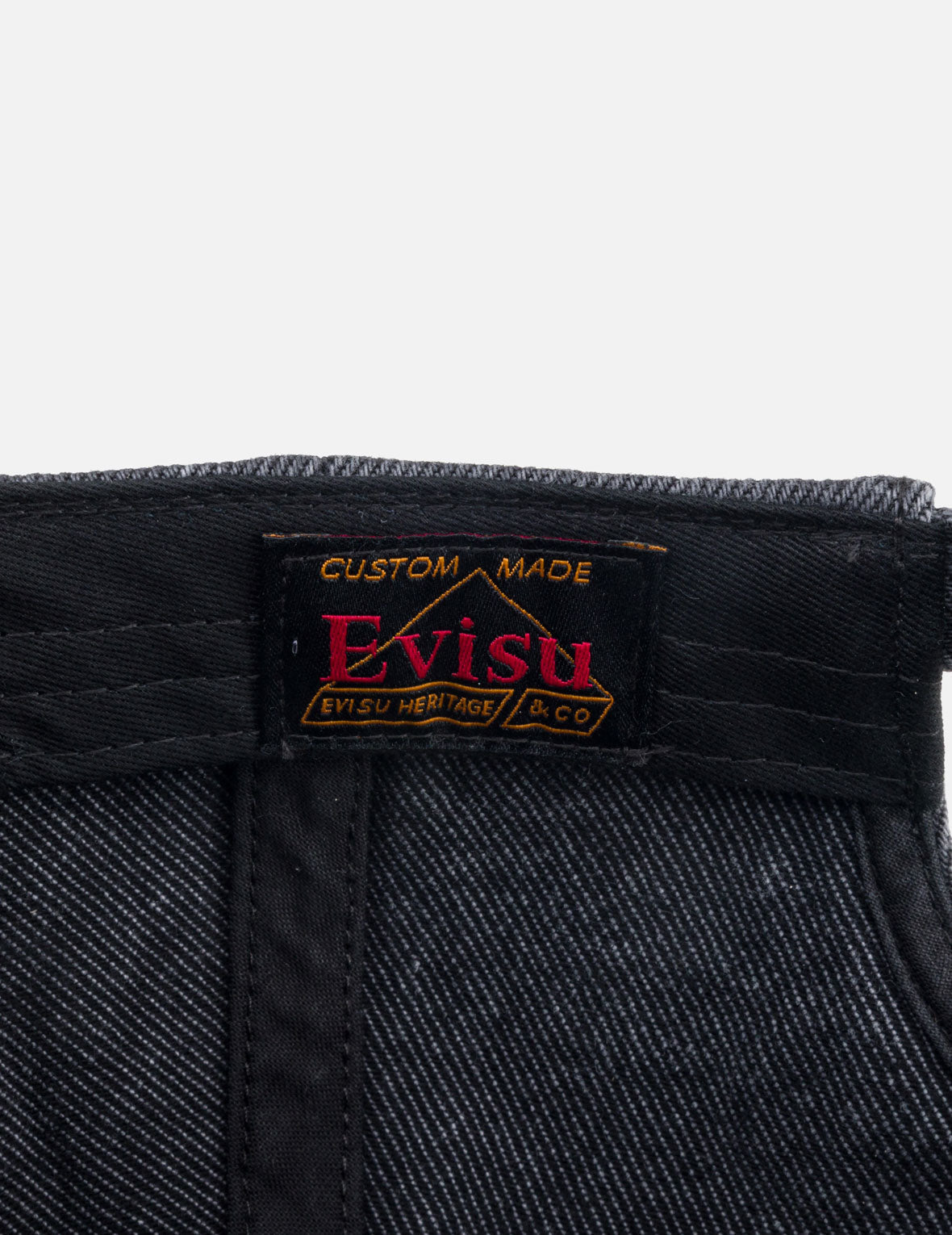 ワーカー刺繍 ディストレスド キャップ