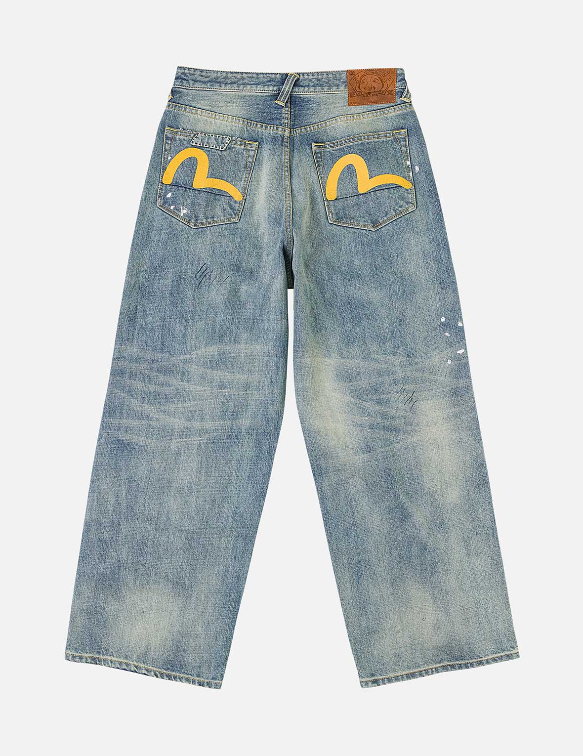5ポケットディストレスド ジーンズ – EVISU