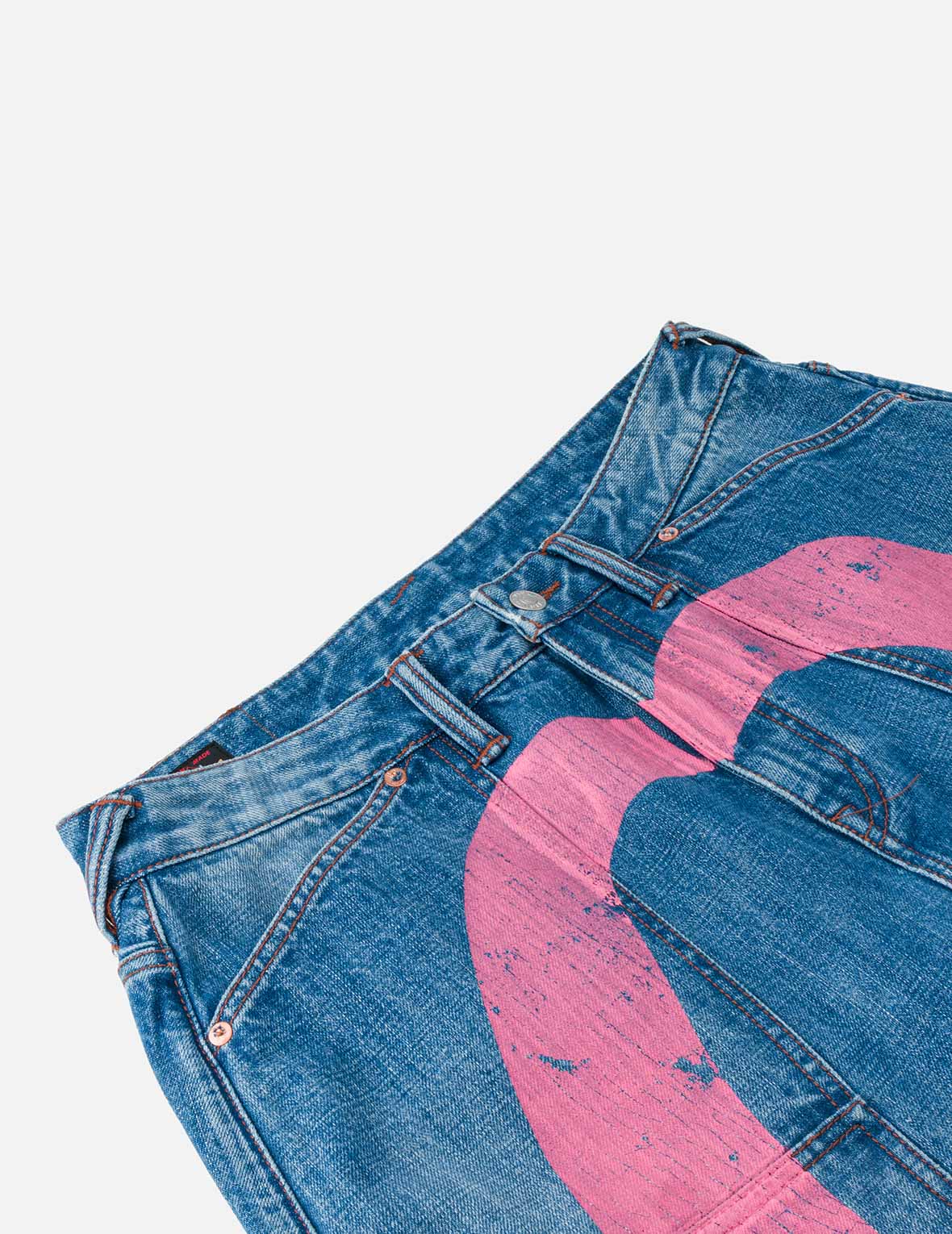 フォロー専用　EVISU No3 lot2008 デニム 30 X 32　大黒 大黒サイドポケット ジーンズ – EVISU