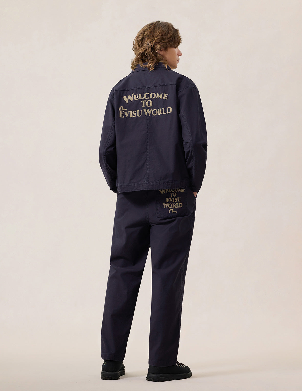 Peached Work Zip Jacket – EVISU