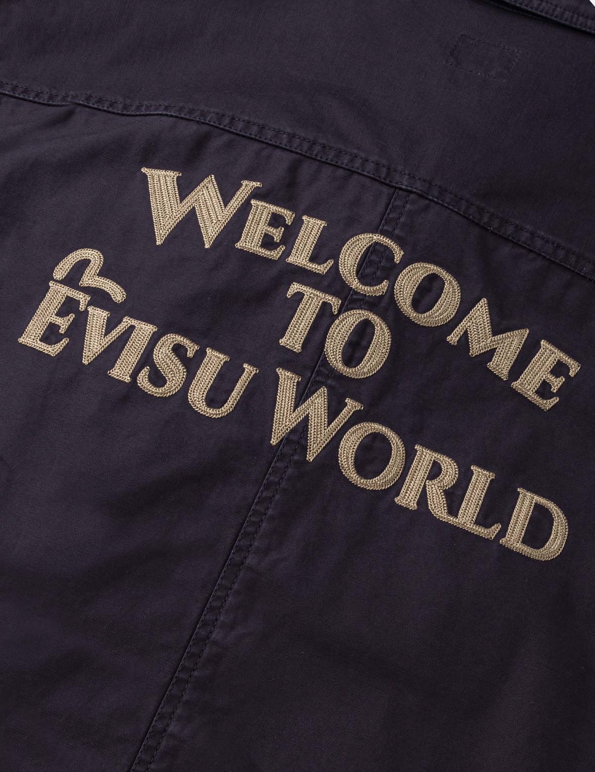 Peached Work Zip Jacket – EVISU