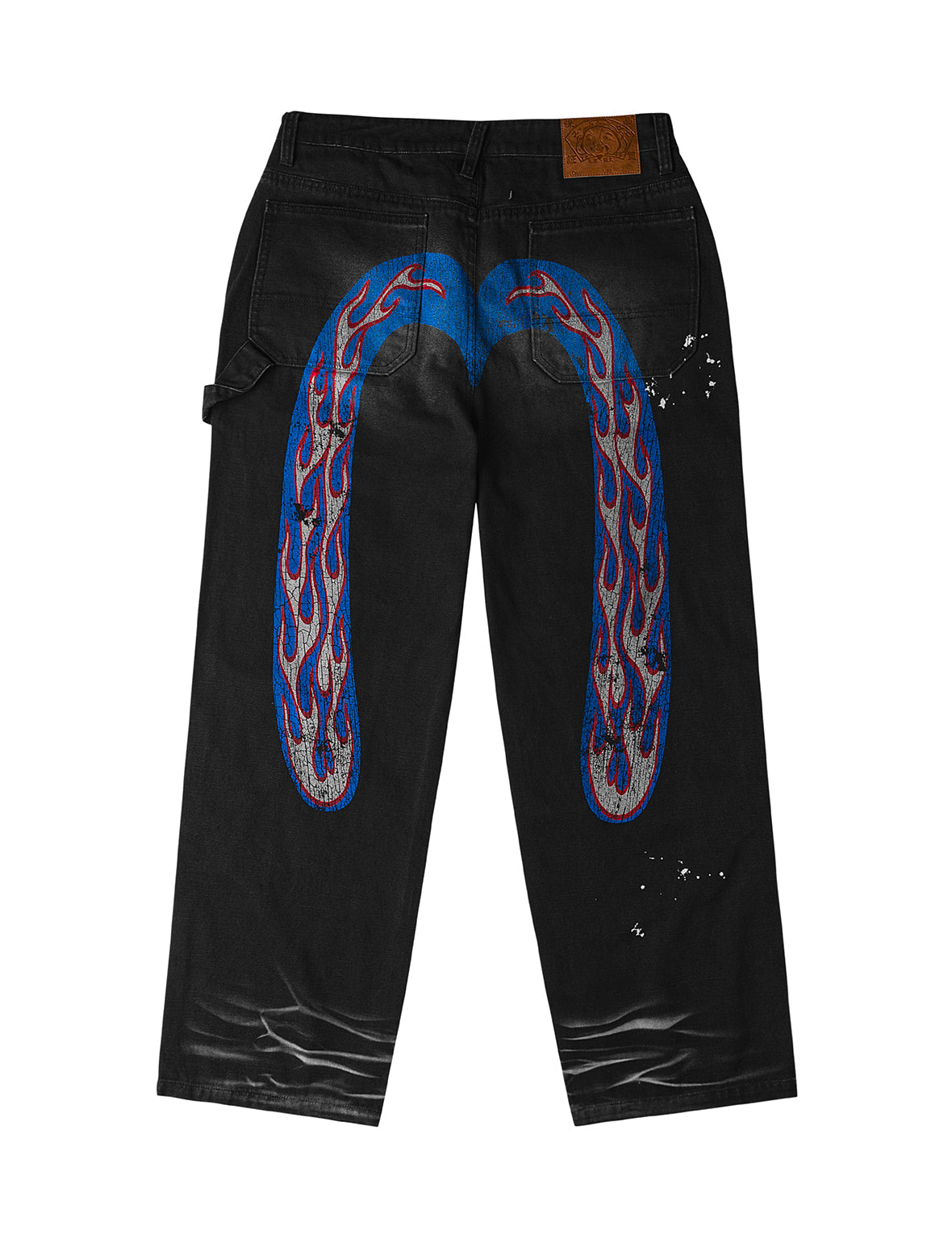 エヴィス 大黒 デニム ヘビーウォッシュド&ディストレスド大黒 ジーンズ – EVISU