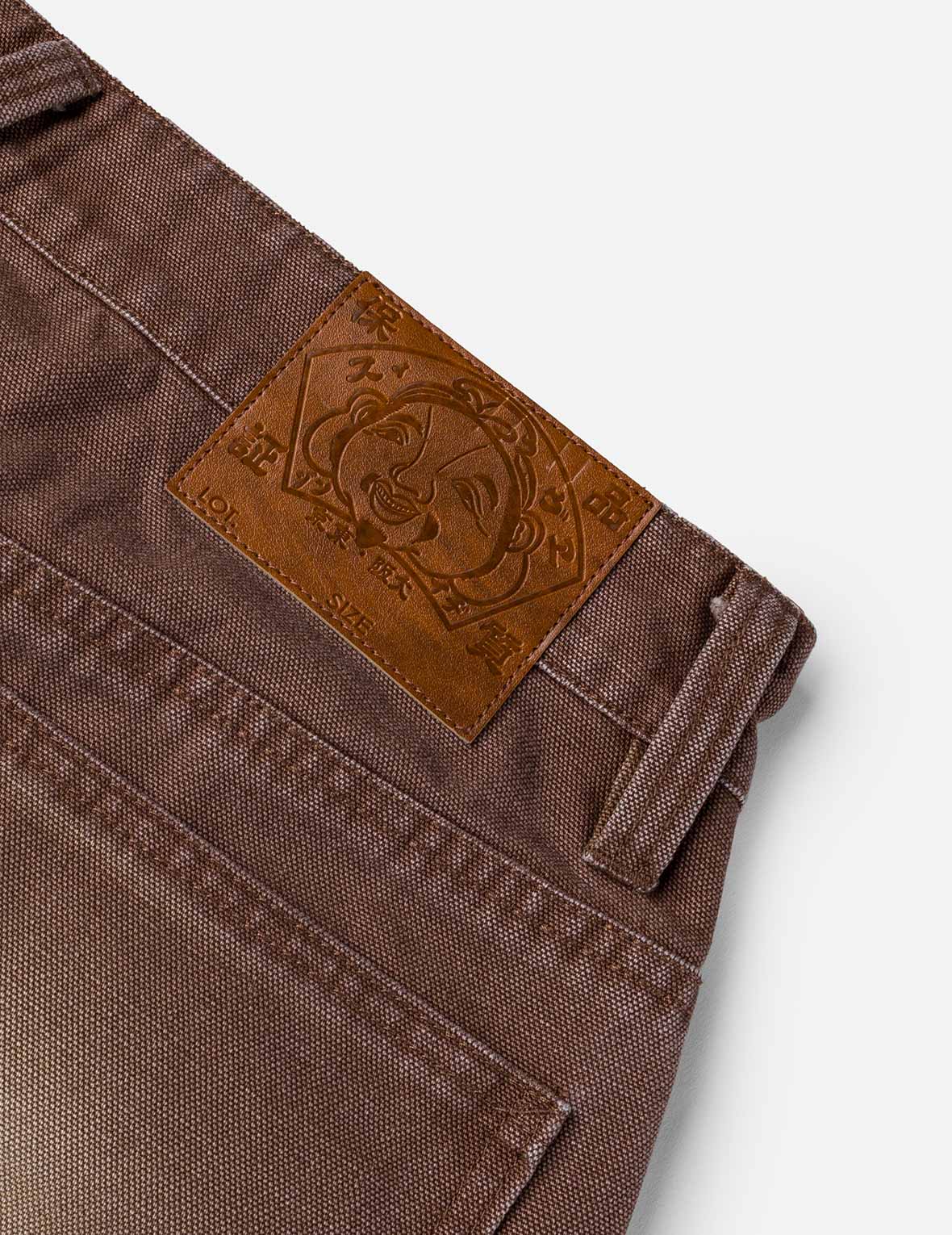 ヘビーウォッシュド&ディストレスド大黒 ジーンズ – EVISU