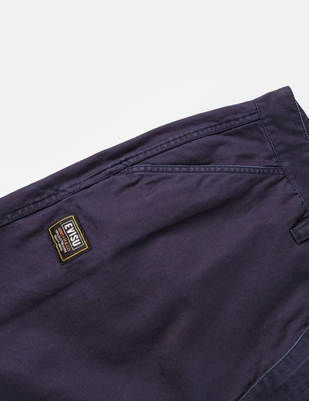 ヘビーウォッシュド ベーカーパンツ – EVISU