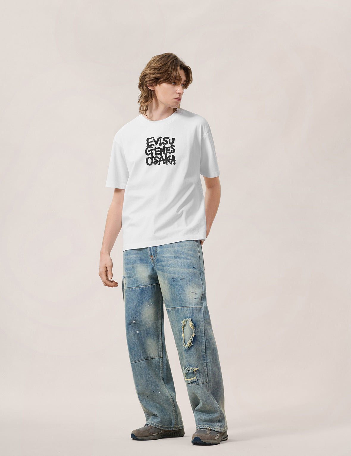 最終値下げ【希少】Evisu プレミアムクオリティ Tシャツ綿100% M 新品 ヴィンテージチョウ Tシャツ – EVISU