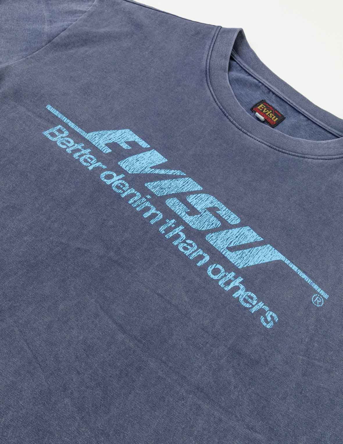 EVISU「Better Denim」テーマTシャツ