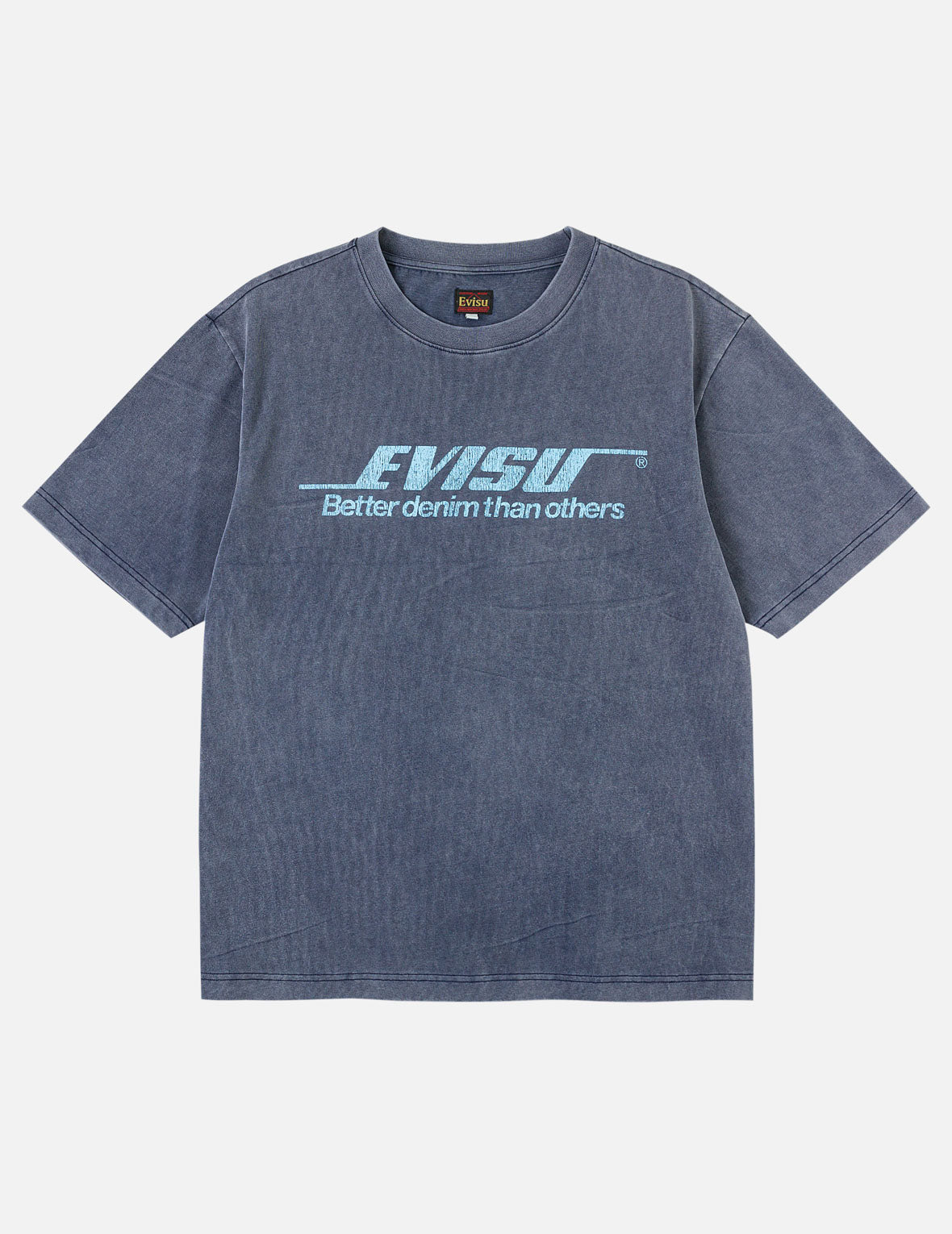 EVISU「Better Denim」テーマTシャツ