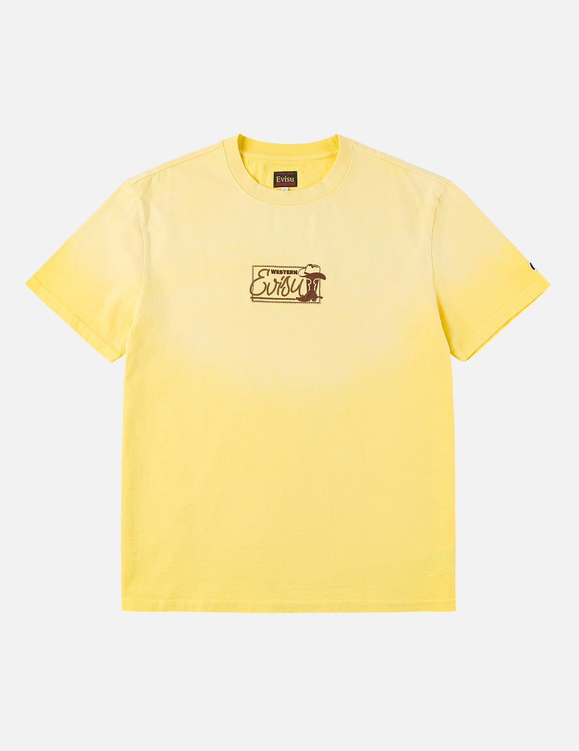 カウボーイブーツロゴ刺繍Tシャツ