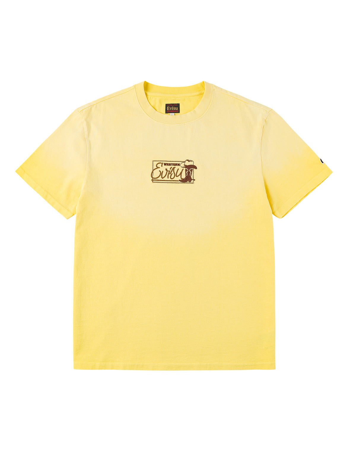 カウボーイブーツロゴ刺繍Tシャツ