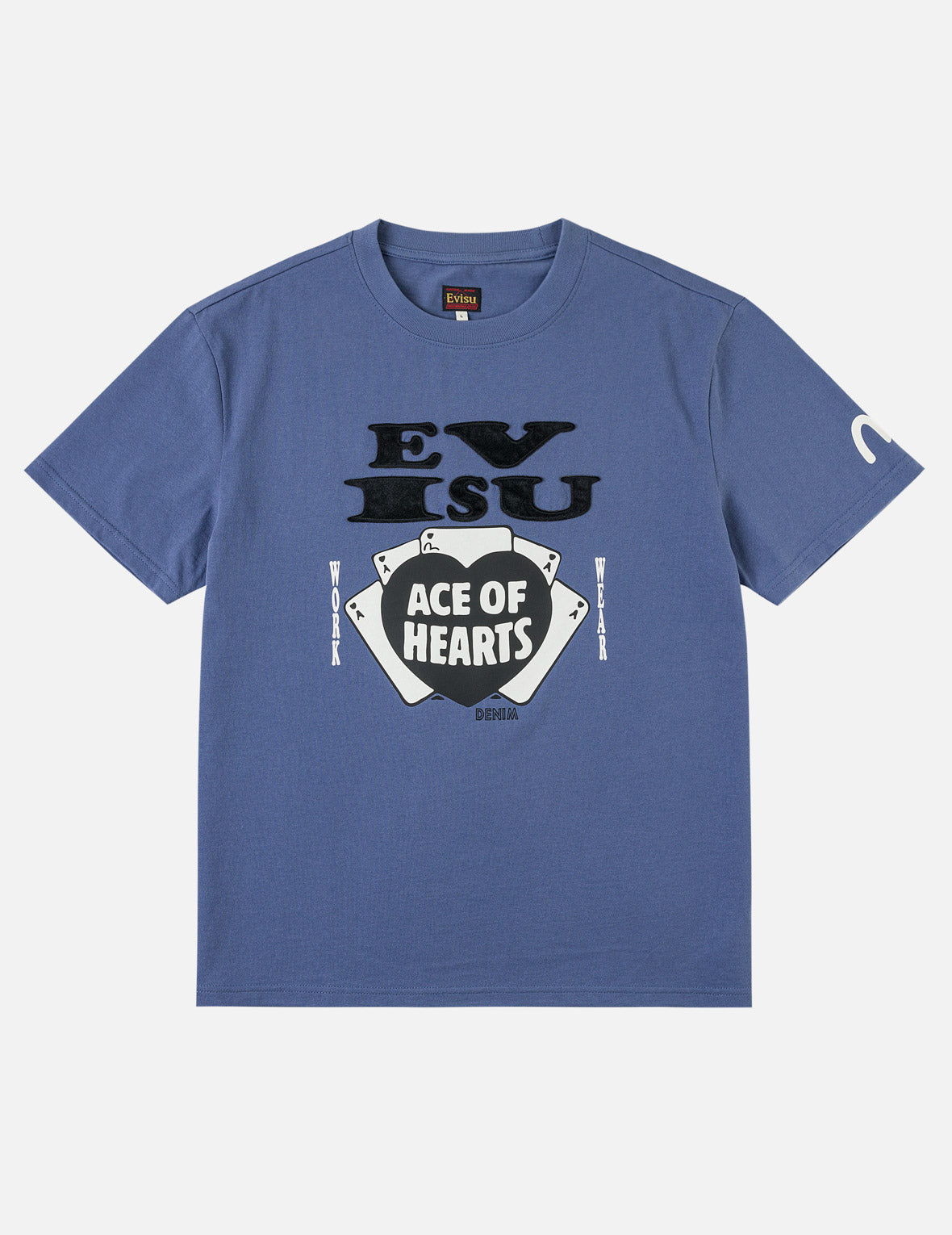 ハートのエースフロックドロゴTシャツ