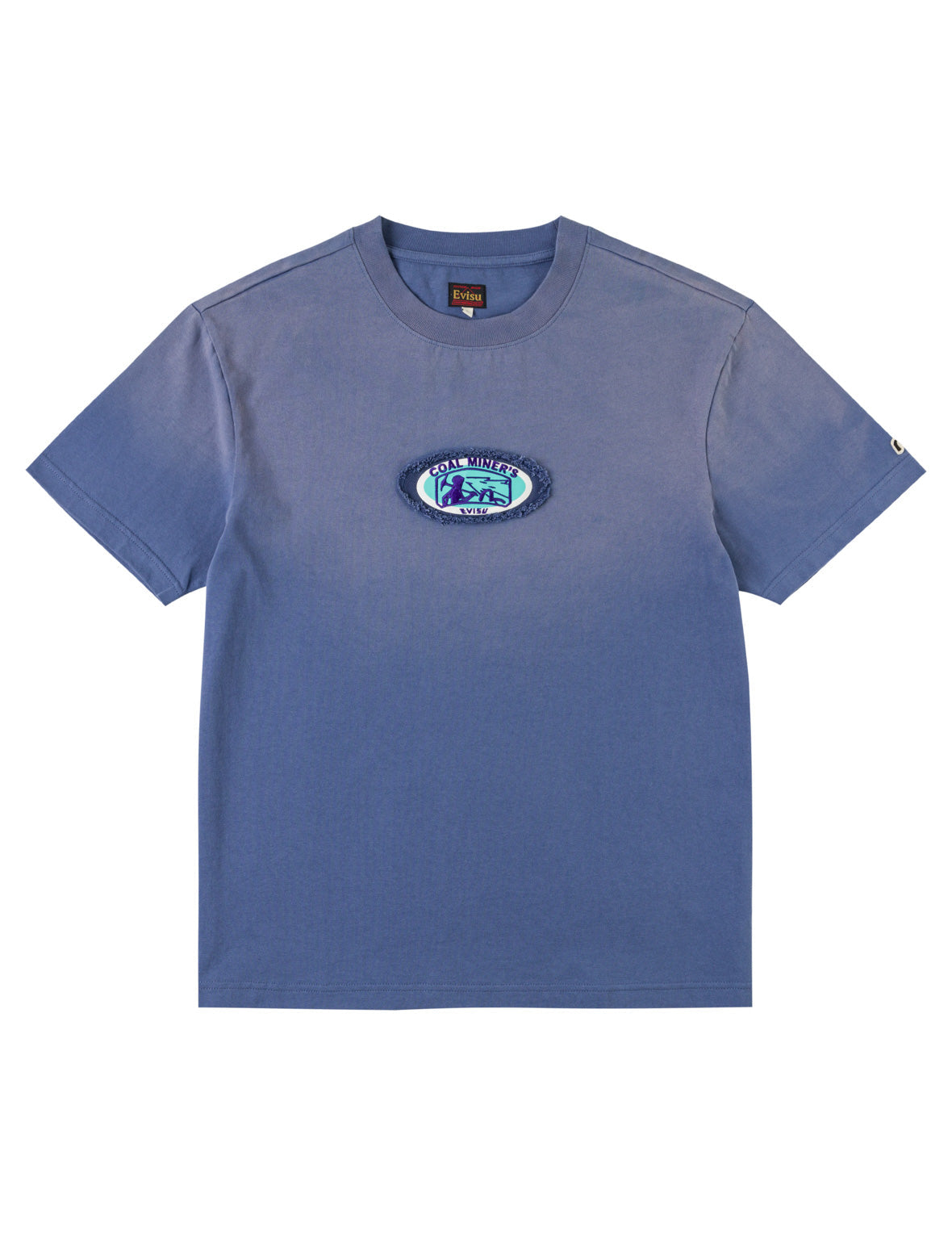 ウォッシュドマルチプロセスマイナーバッジTシャツ