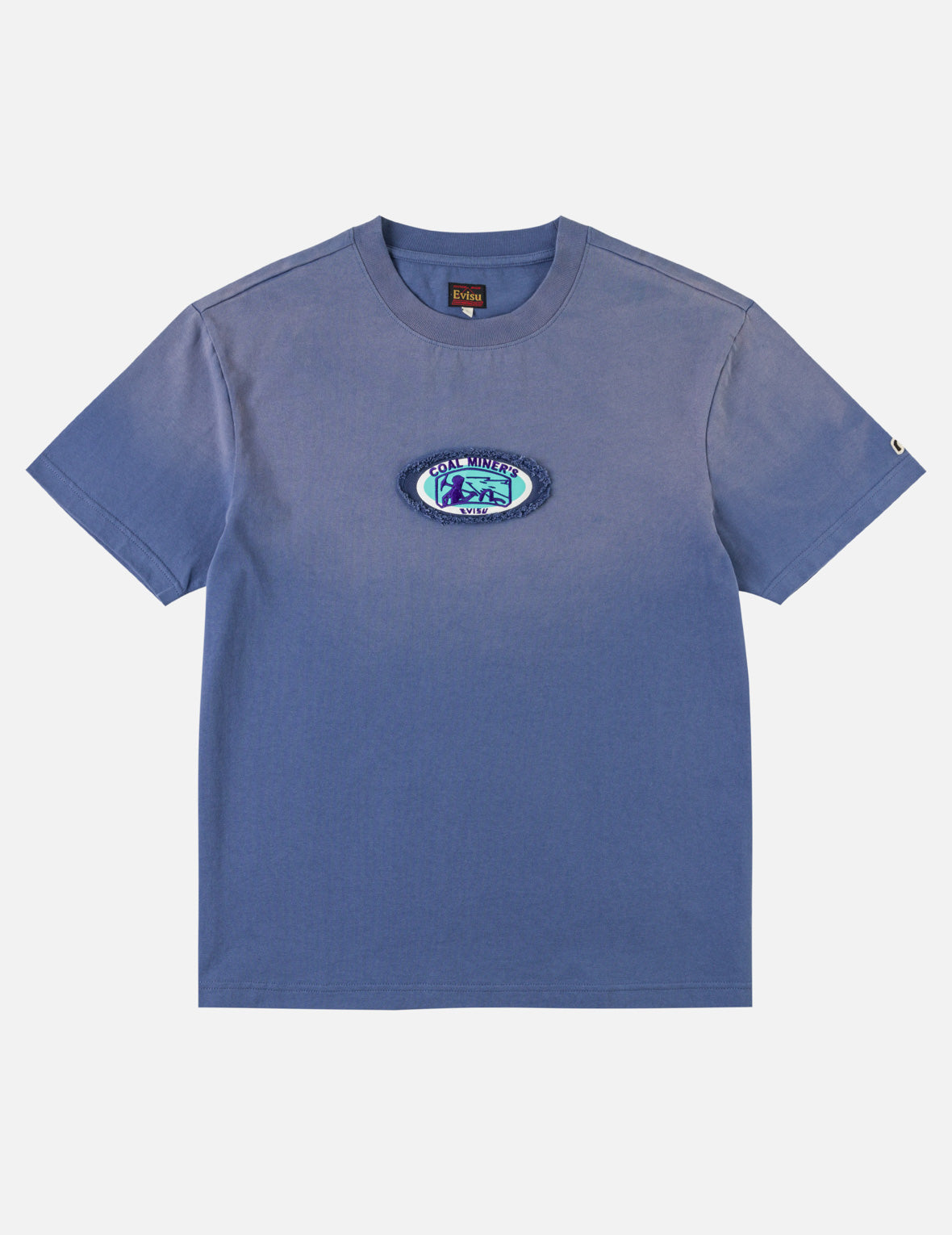 ウォッシュドマルチプロセスマイナーバッジTシャツ