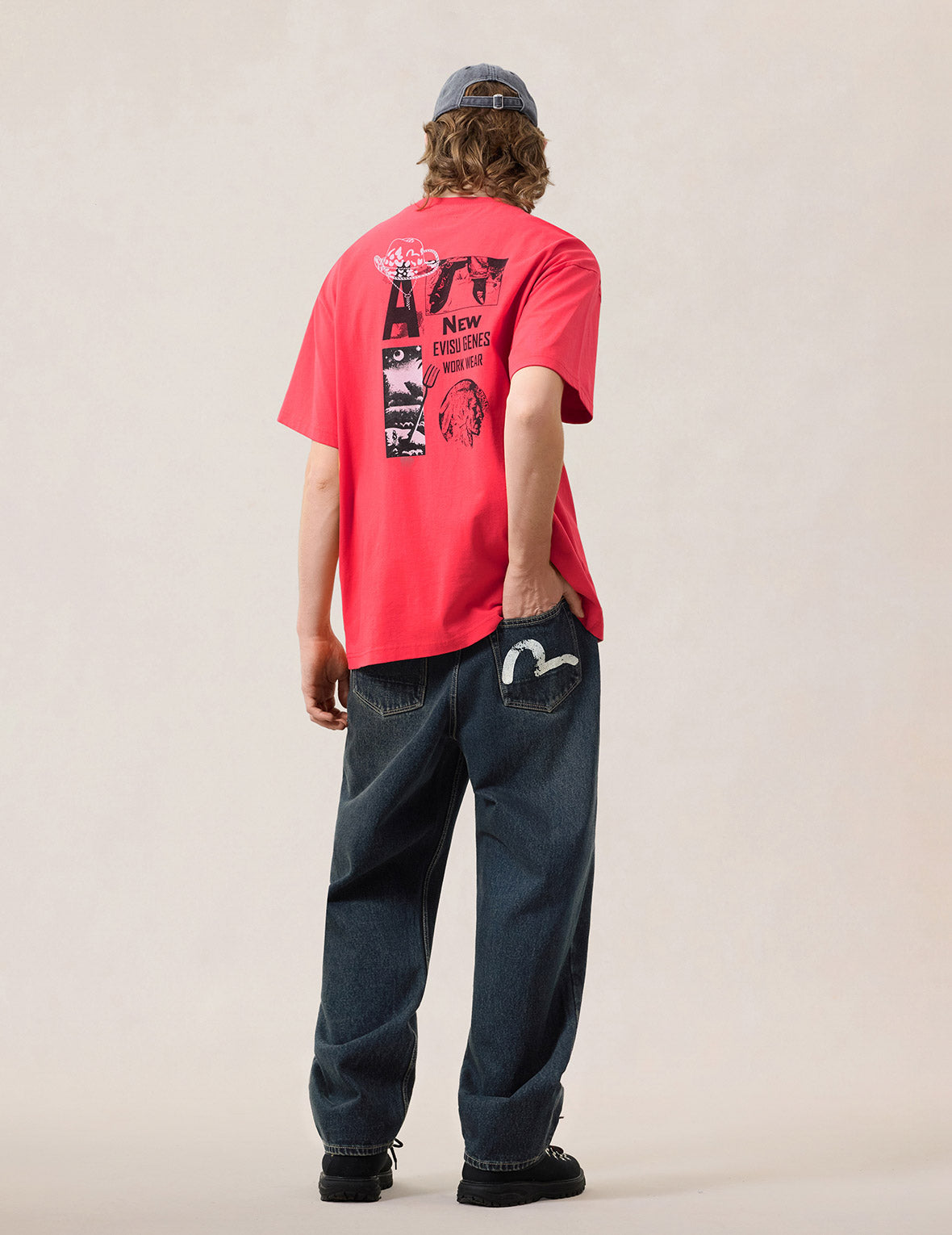 EVISU ワークウェア Tシャツ