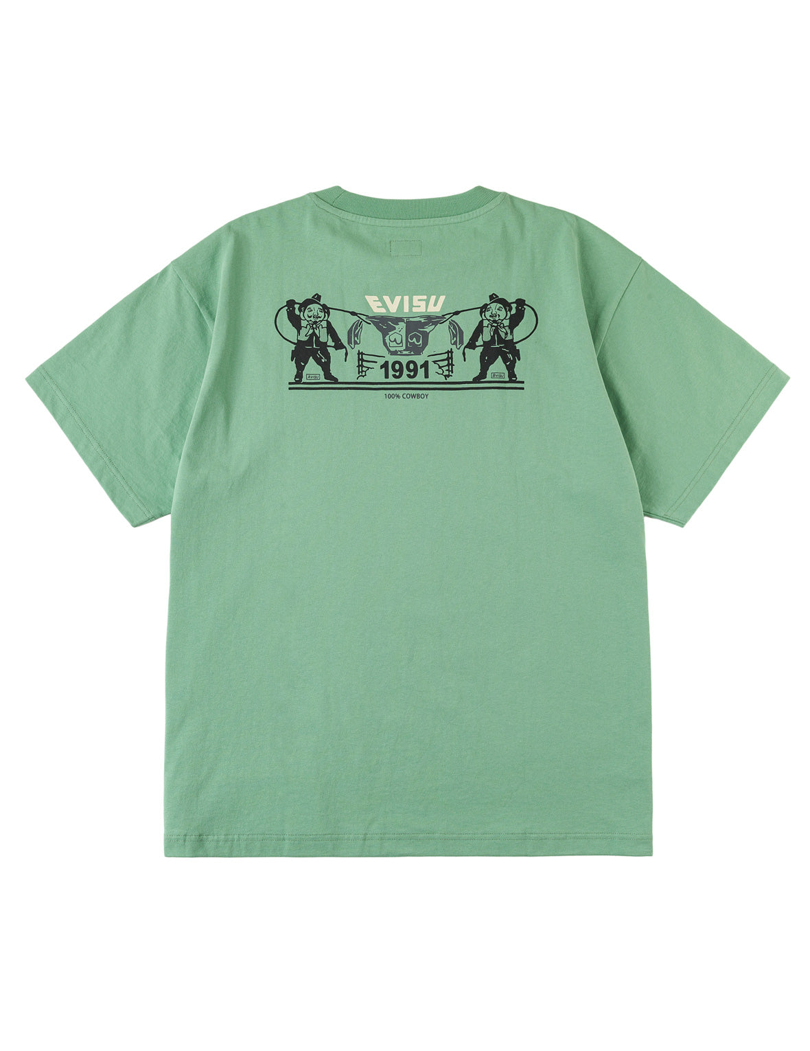 仏頭カウボーイデュエルグラフィックTシャツ