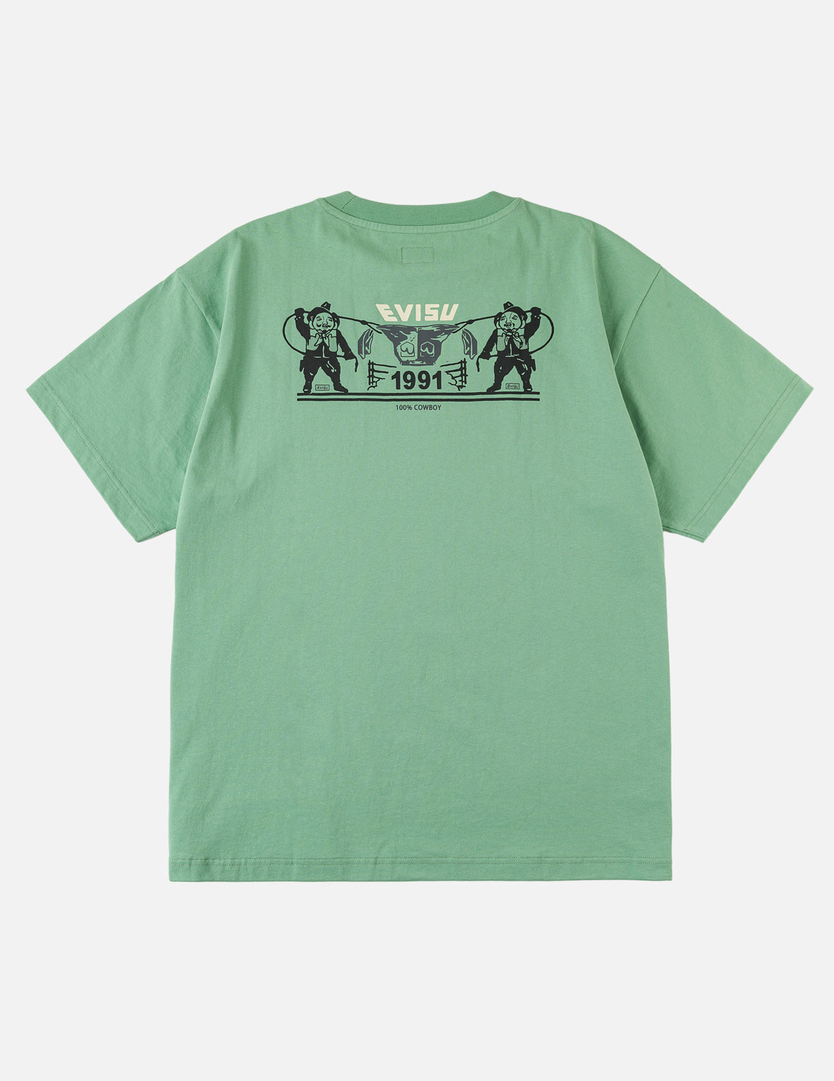 仏頭カウボーイデュエルグラフィックTシャツ