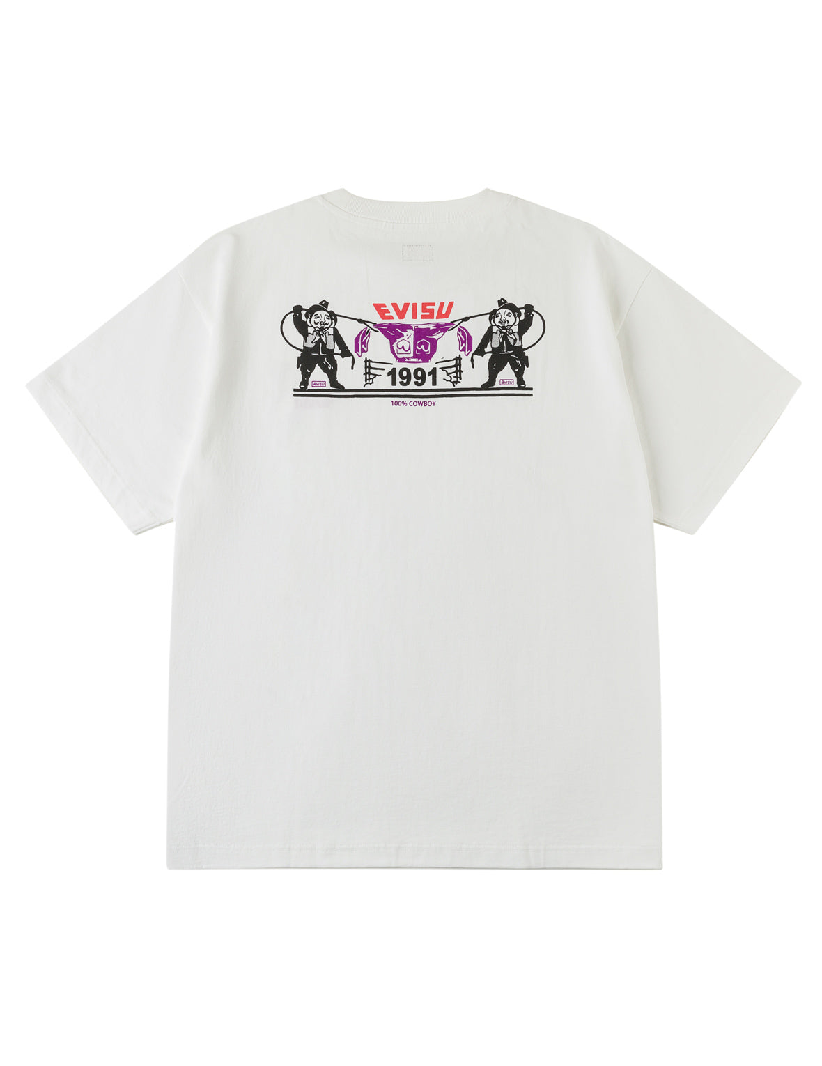 仏頭カウボーイデュエルグラフィックTシャツ