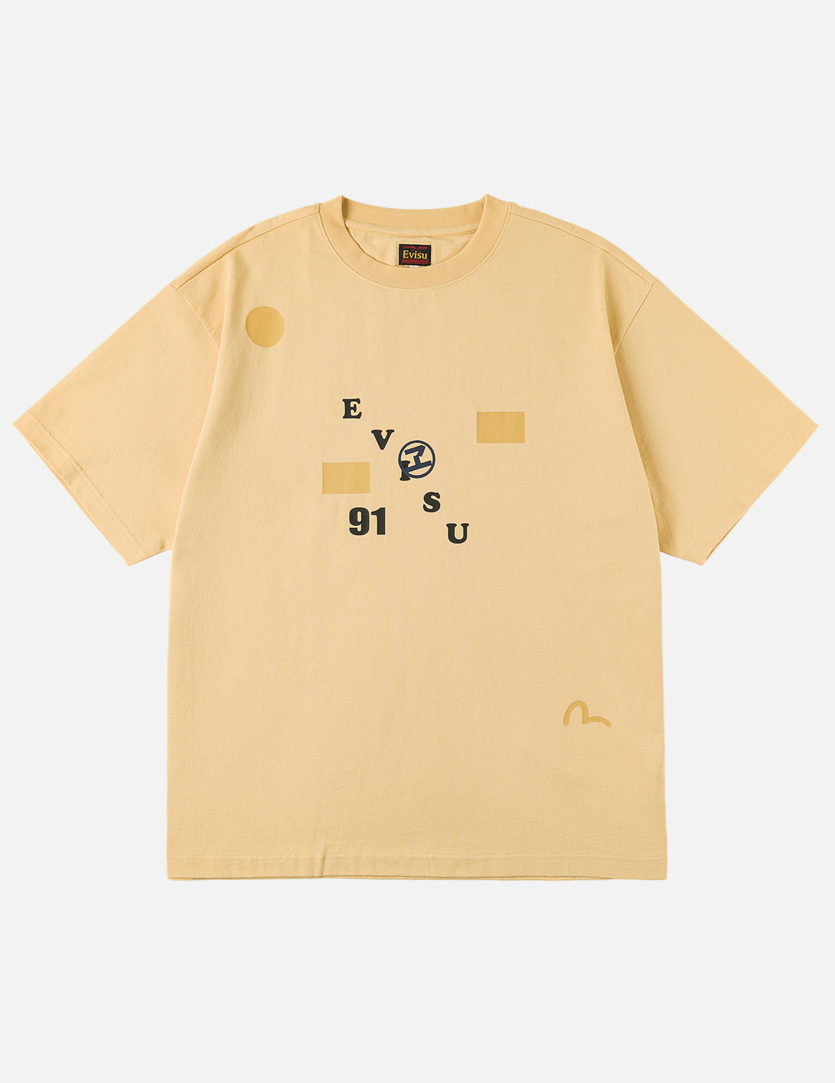 デセントラライズドロゴとエンボスドシーTシャツ
