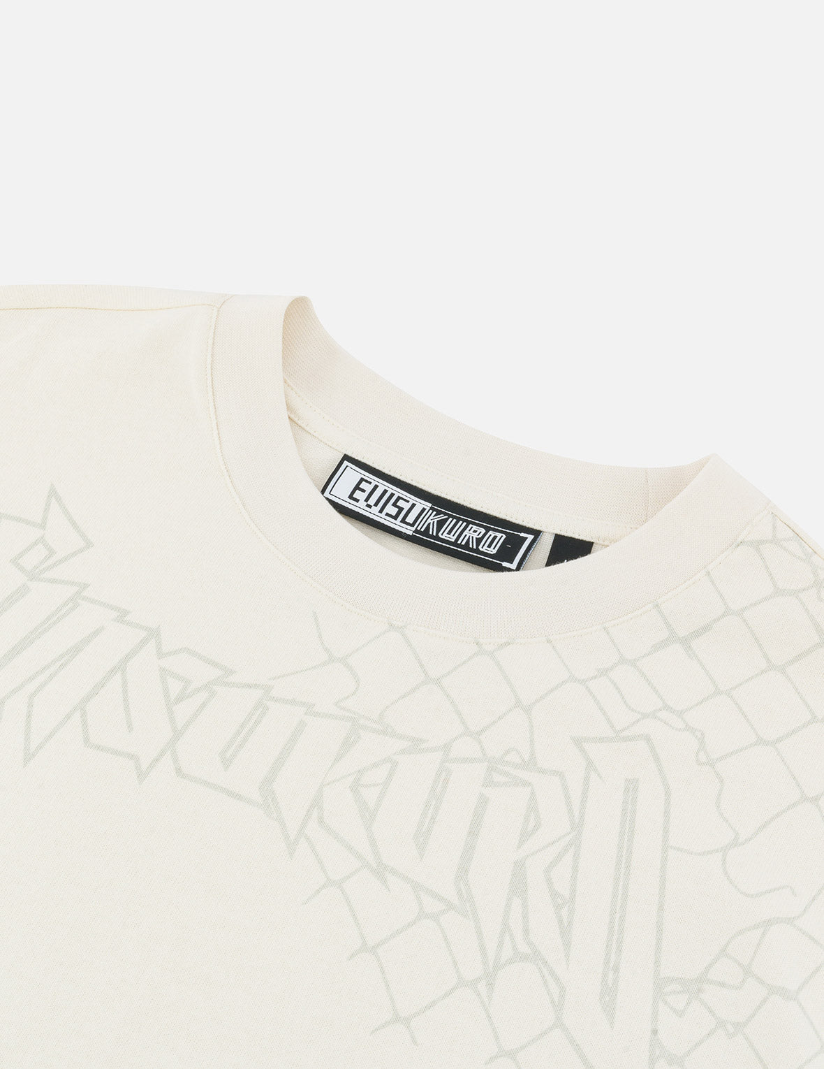 ロゴ＆カモメプリント オーバーサイズ Tシャツ