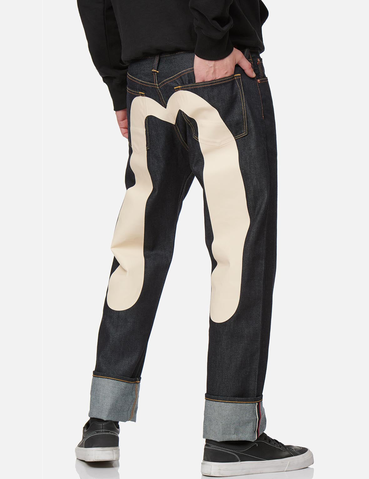 ダイコックプリントバギージーンズ #2000 – EVISU