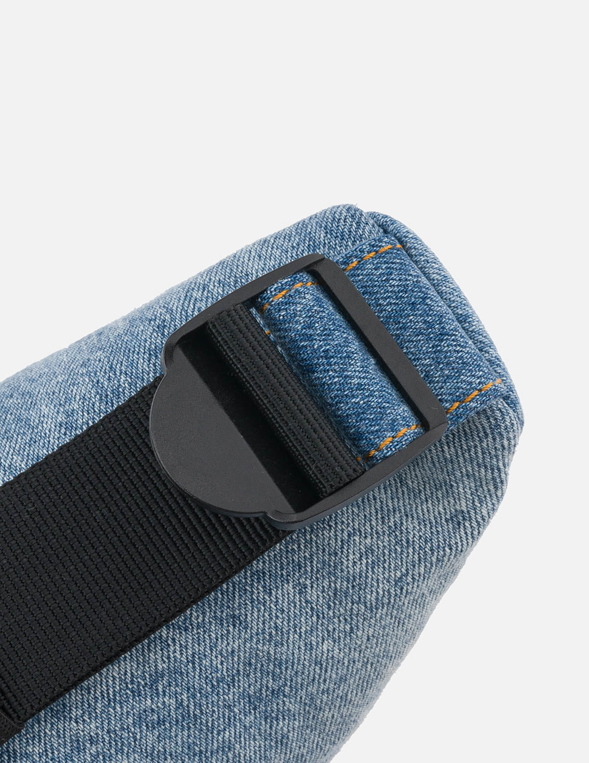 カモメ刺繍 デニム クロスボディバッグ