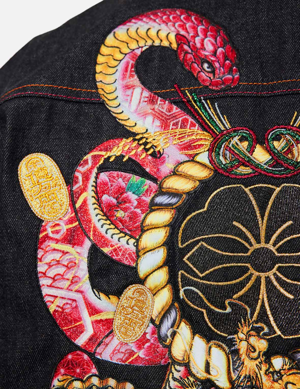 2025 Limited Edition Year of the  Snake Relax Fit Denim Jacket