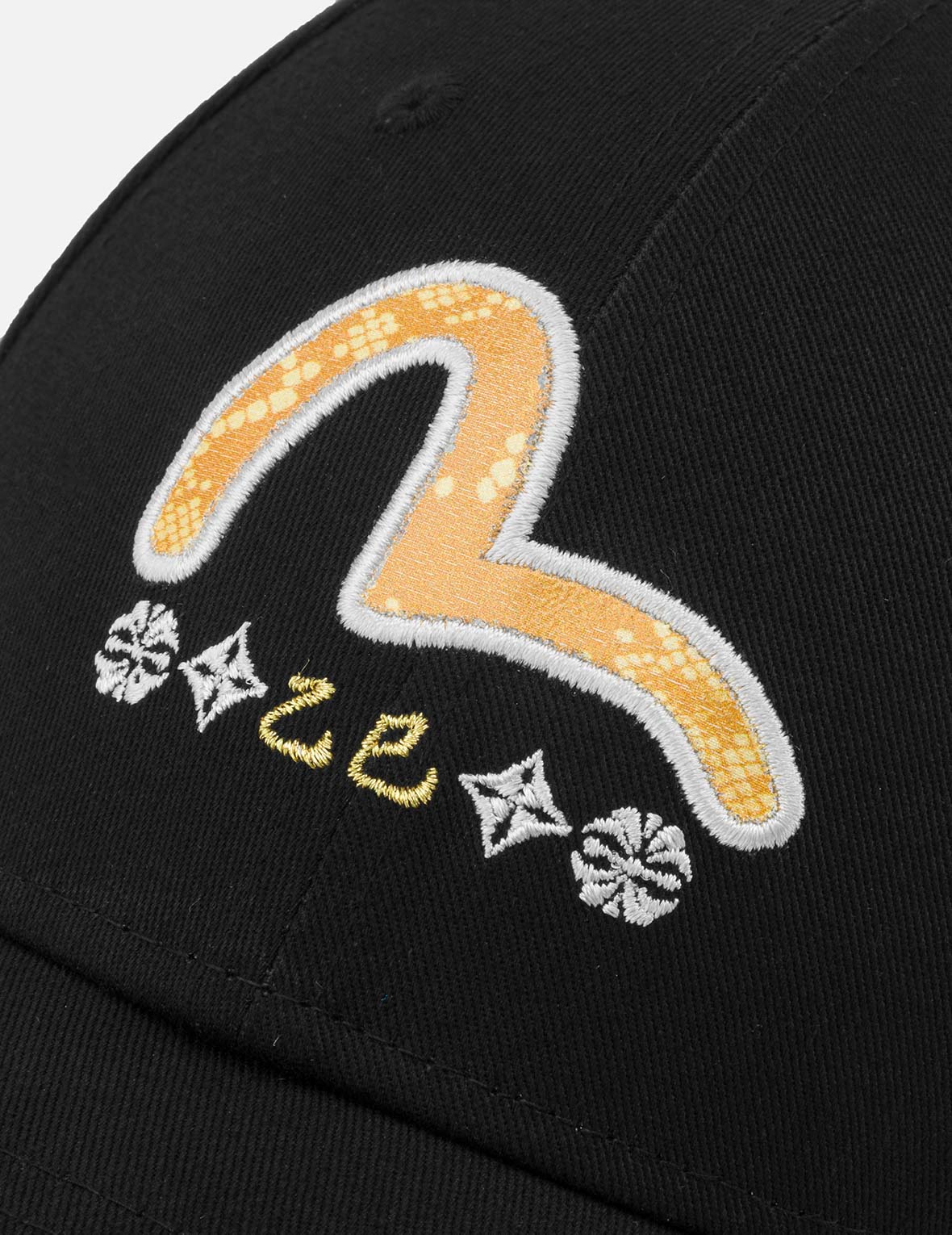 Evisu x New Era 2025 限定巳年ブロケードカモメ刺繍キャップ
