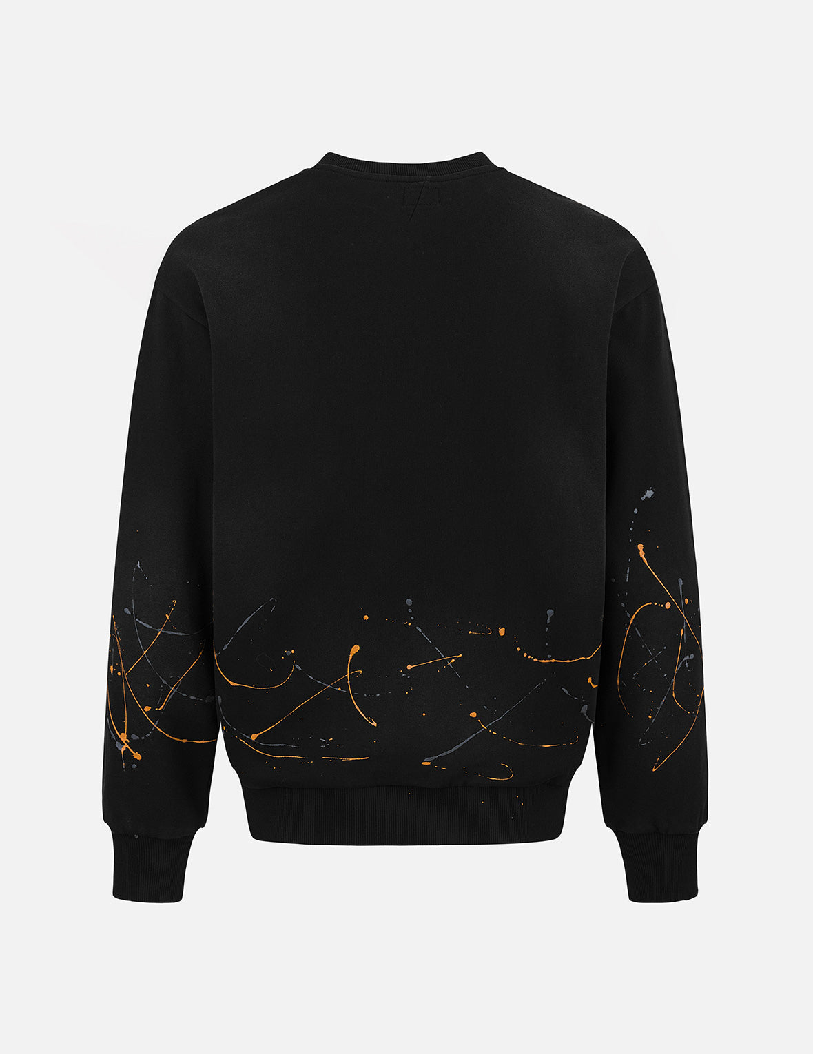 ロゴとカモメプリント リラックスフィットスウェットシャツ