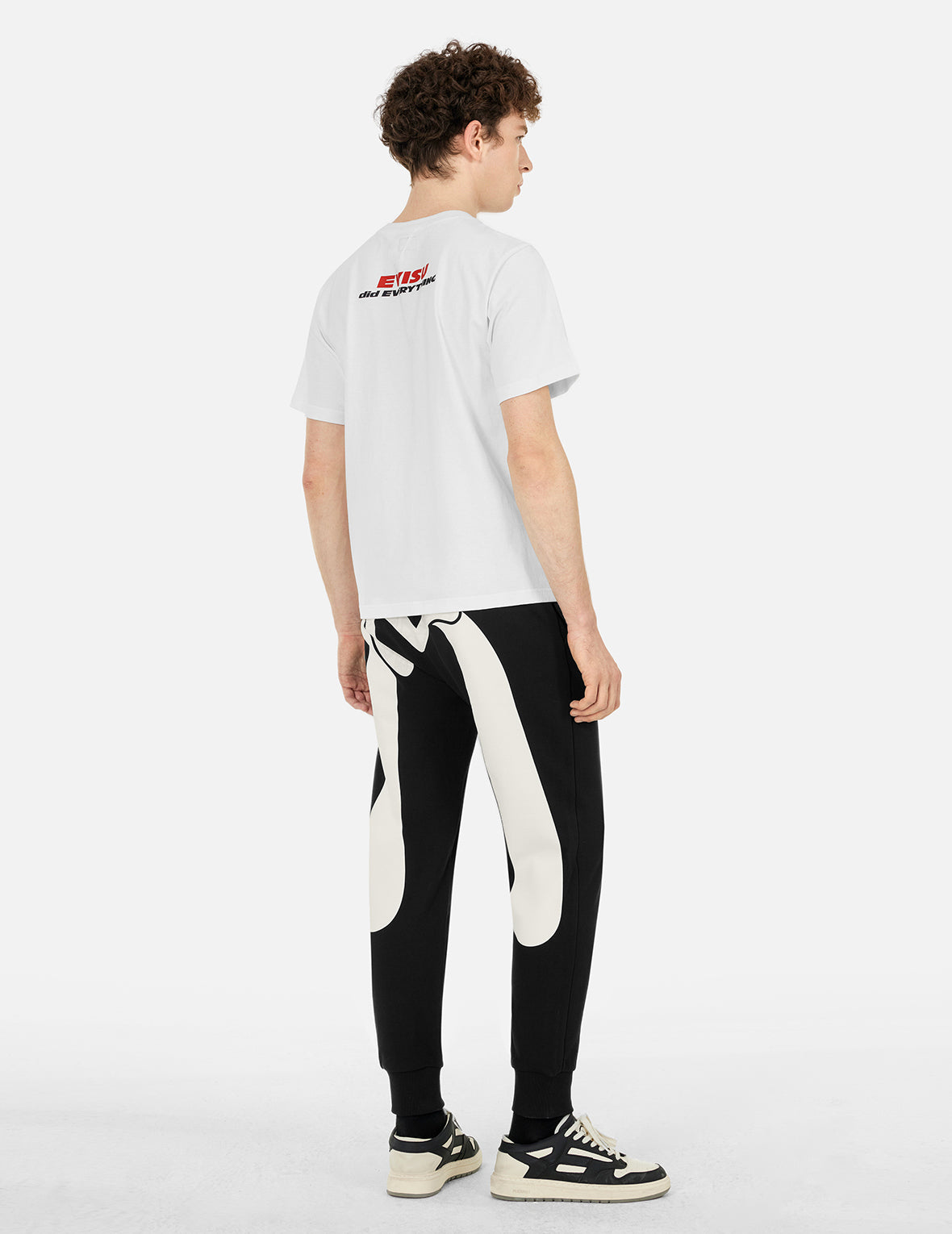 トーテム カモメ & ロゴプリント レギュラーフィット Tシャツ