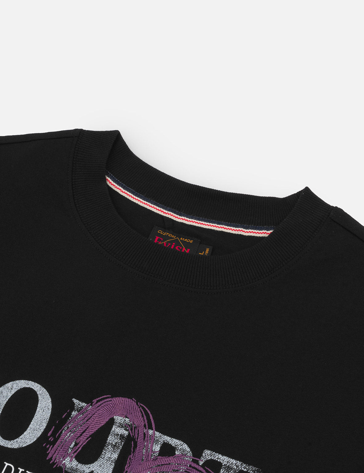 筆描き風カモメ & スローガン リラックスフィット Tシャツ