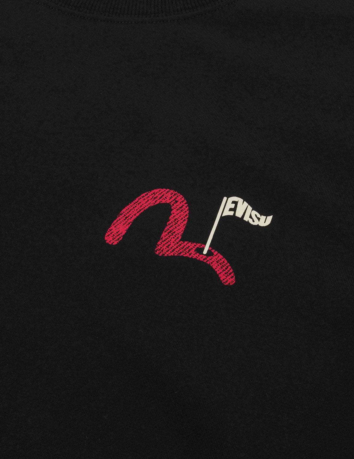 仏頭ゴルフプリント レギュラーフィットTシャツ