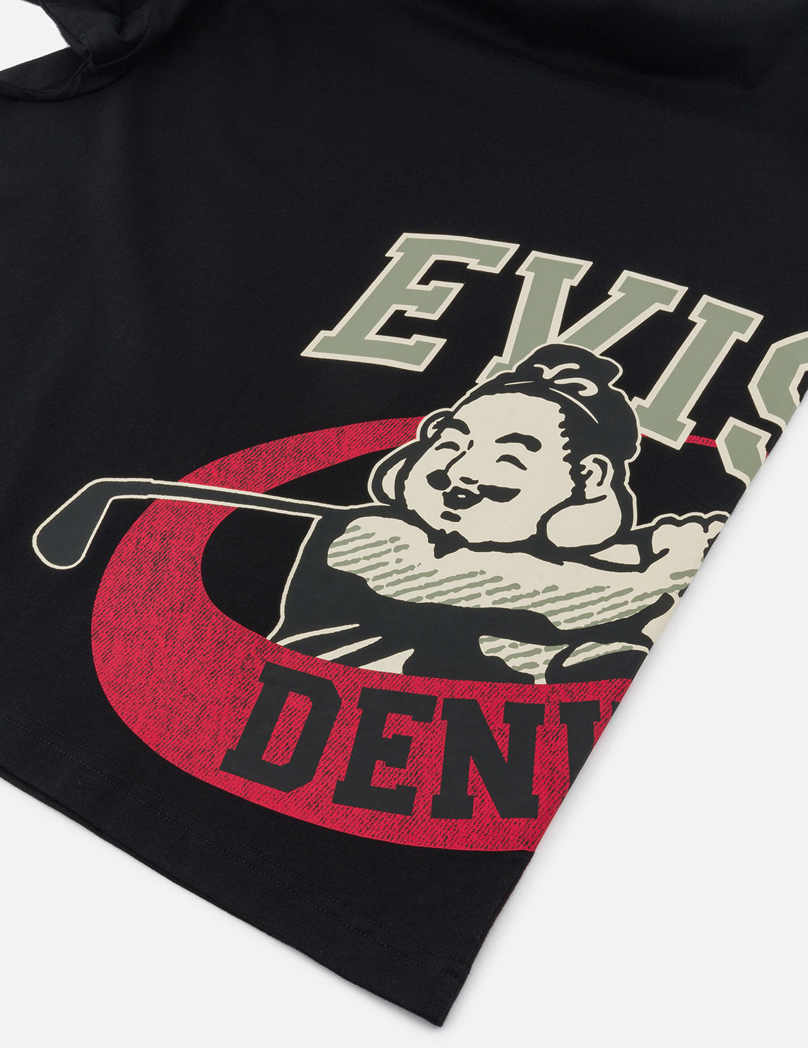 仏頭ゴルフプリント レギュラーフィットTシャツ