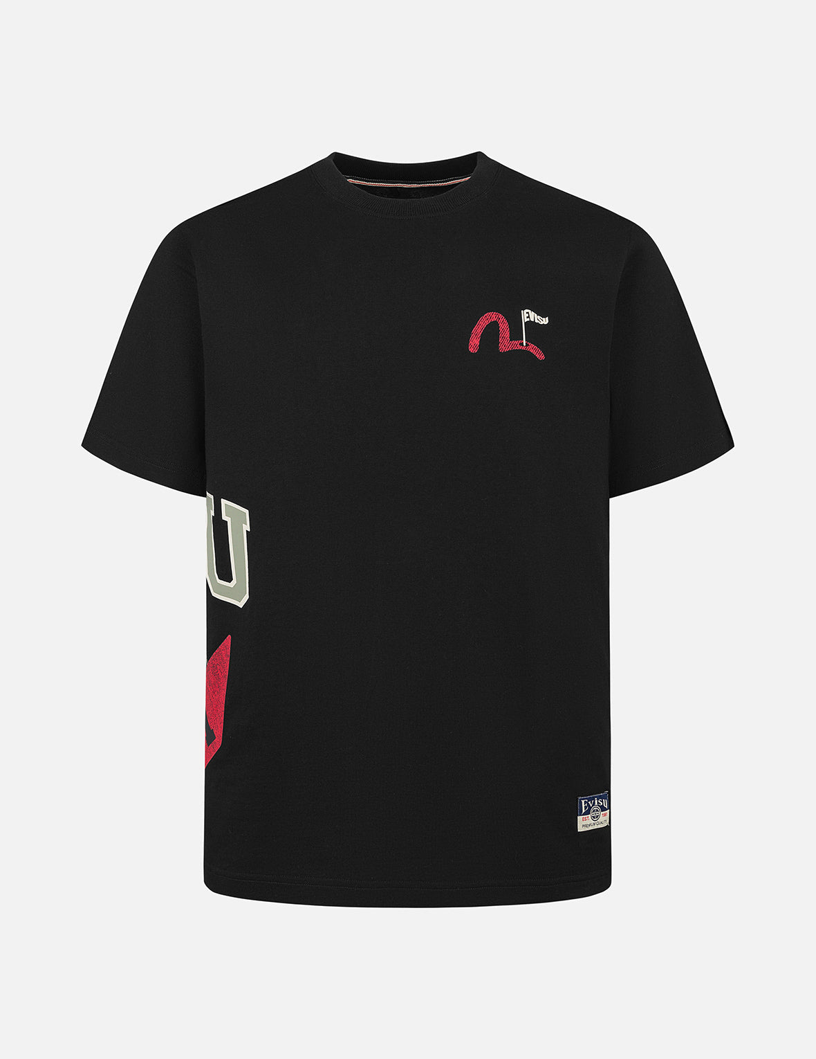 仏頭ゴルフプリント レギュラーフィットTシャツ