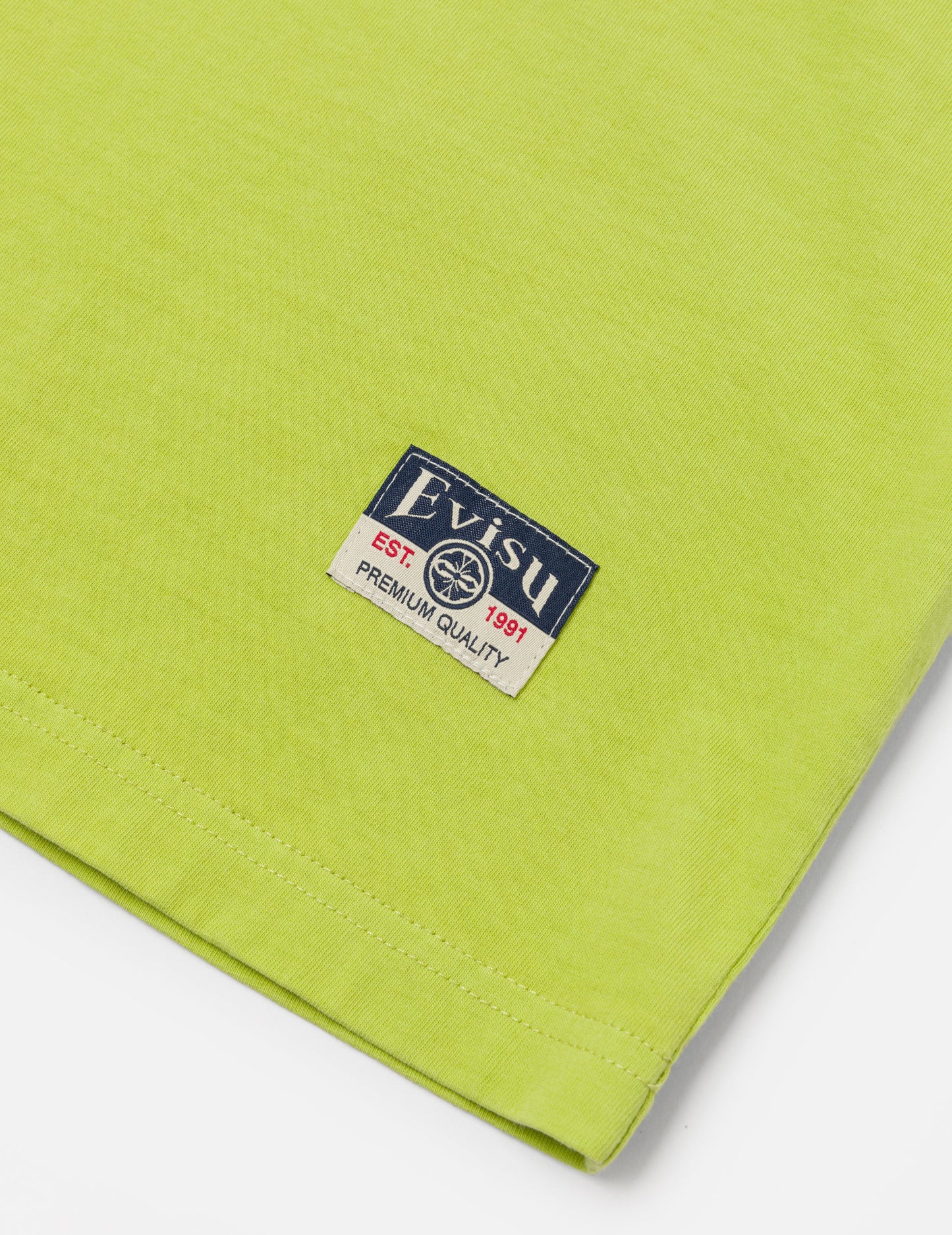 カモメ刺繍ステッチ ポケット リラックスフィット Tシャツ