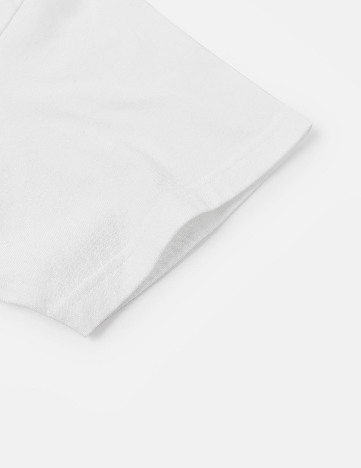 カモメ刺繍ステッチ ポケット リラックスフィット Tシャツ