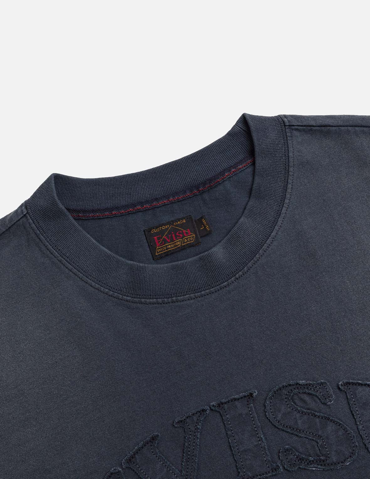 Seagull and Logo Appliqué Embroidery Relax Fit T-Shirt