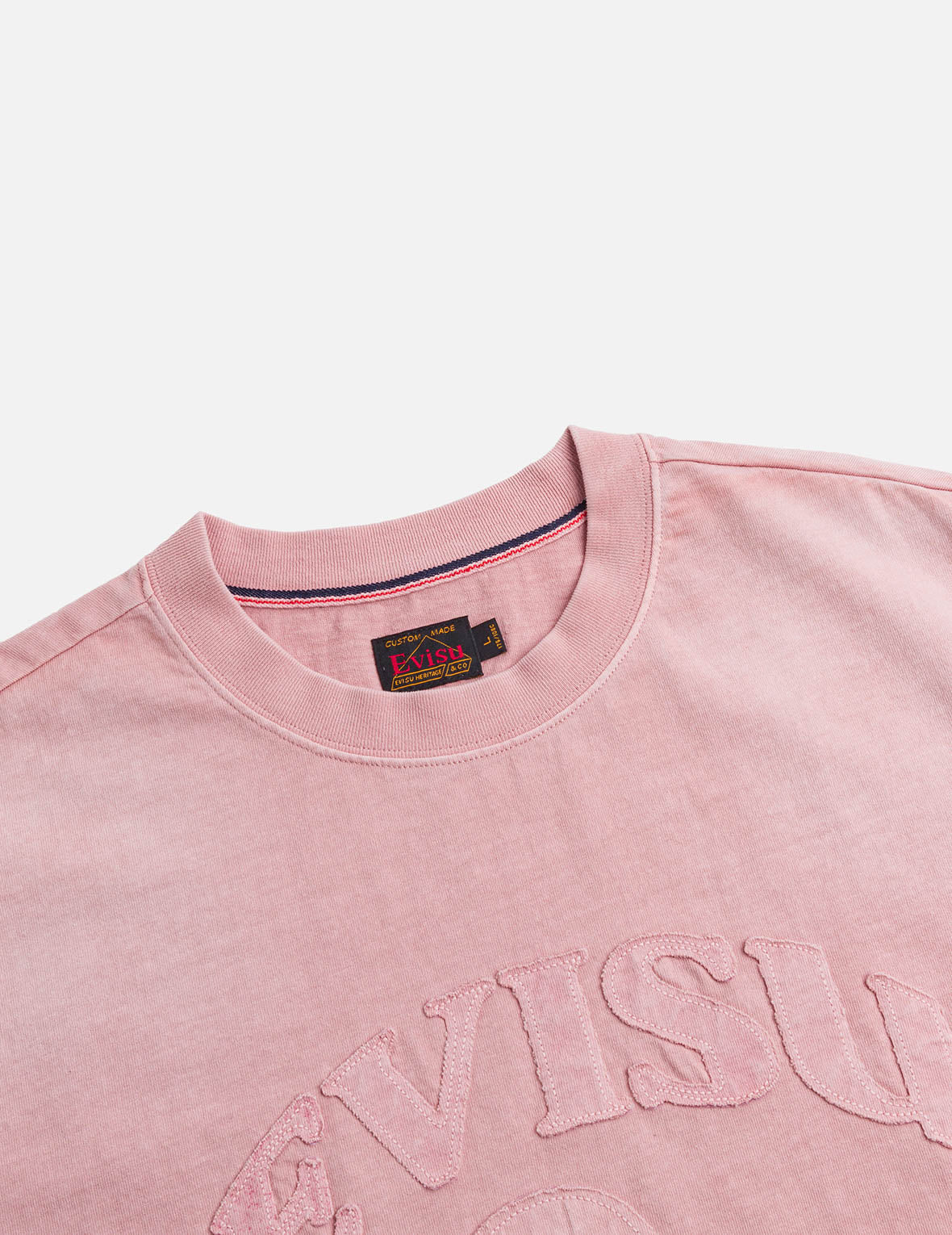 Seagull and Logo Appliqué Embroidery Relax Fit T-Shirt