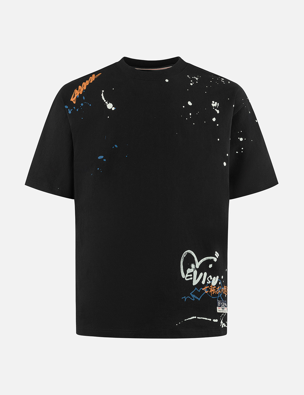 グラフィティ プリント リラックス フィット Tシャツ