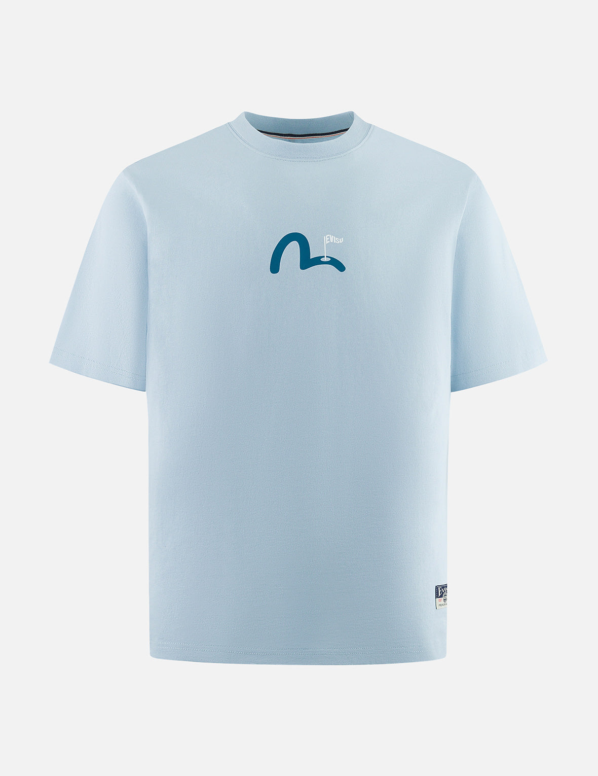 ゴルフテーマ仏頭プリント レギュラーフィット Tシャツ  