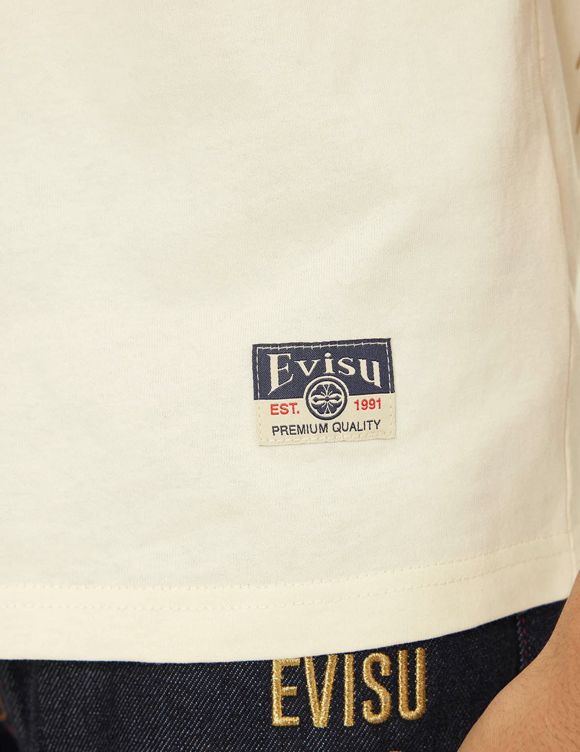 騰蛇大黒プリント リラックスフィットTシャツ – EVISU
