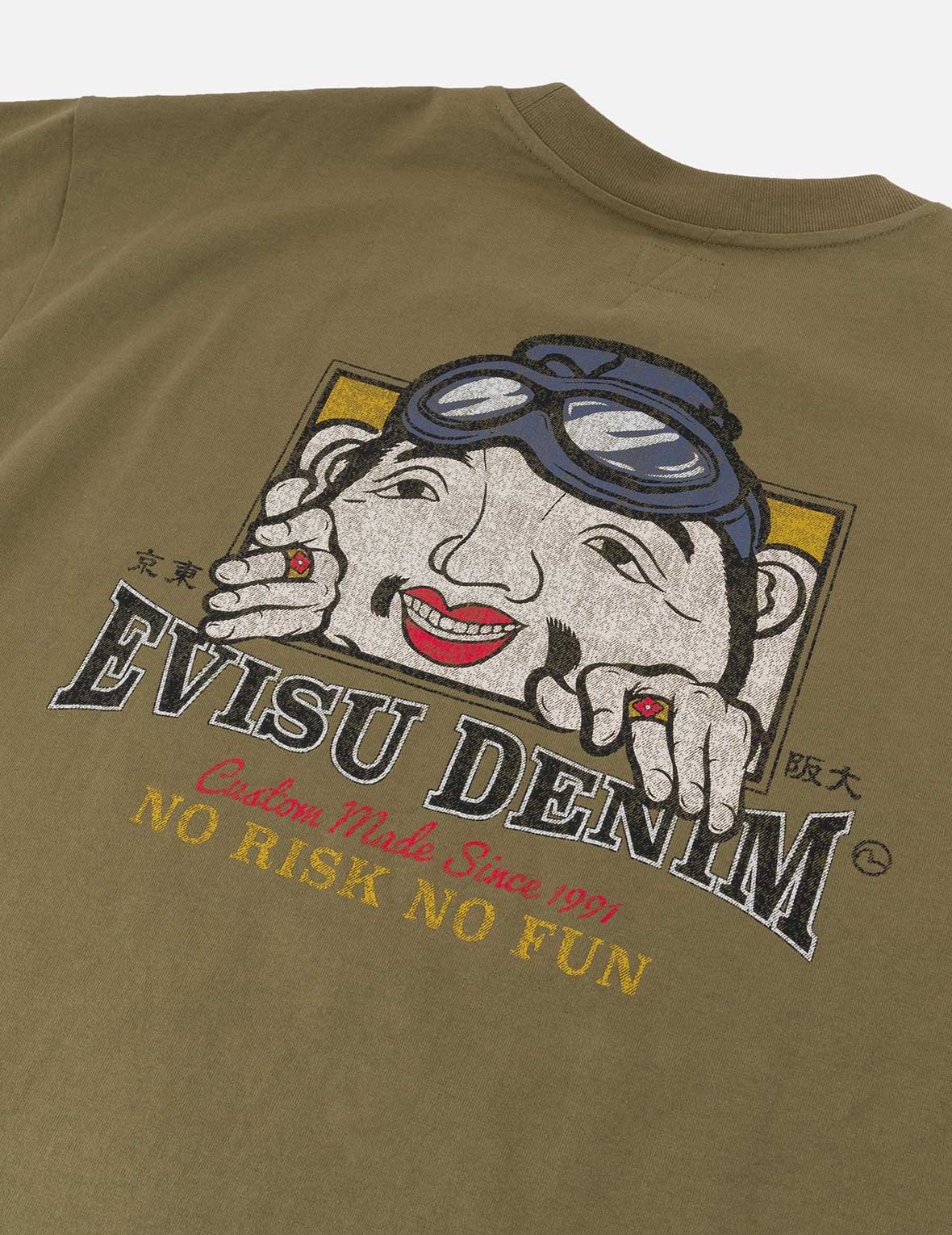 アドベンチャー仏头プリント リラックスフィット Tシャツ