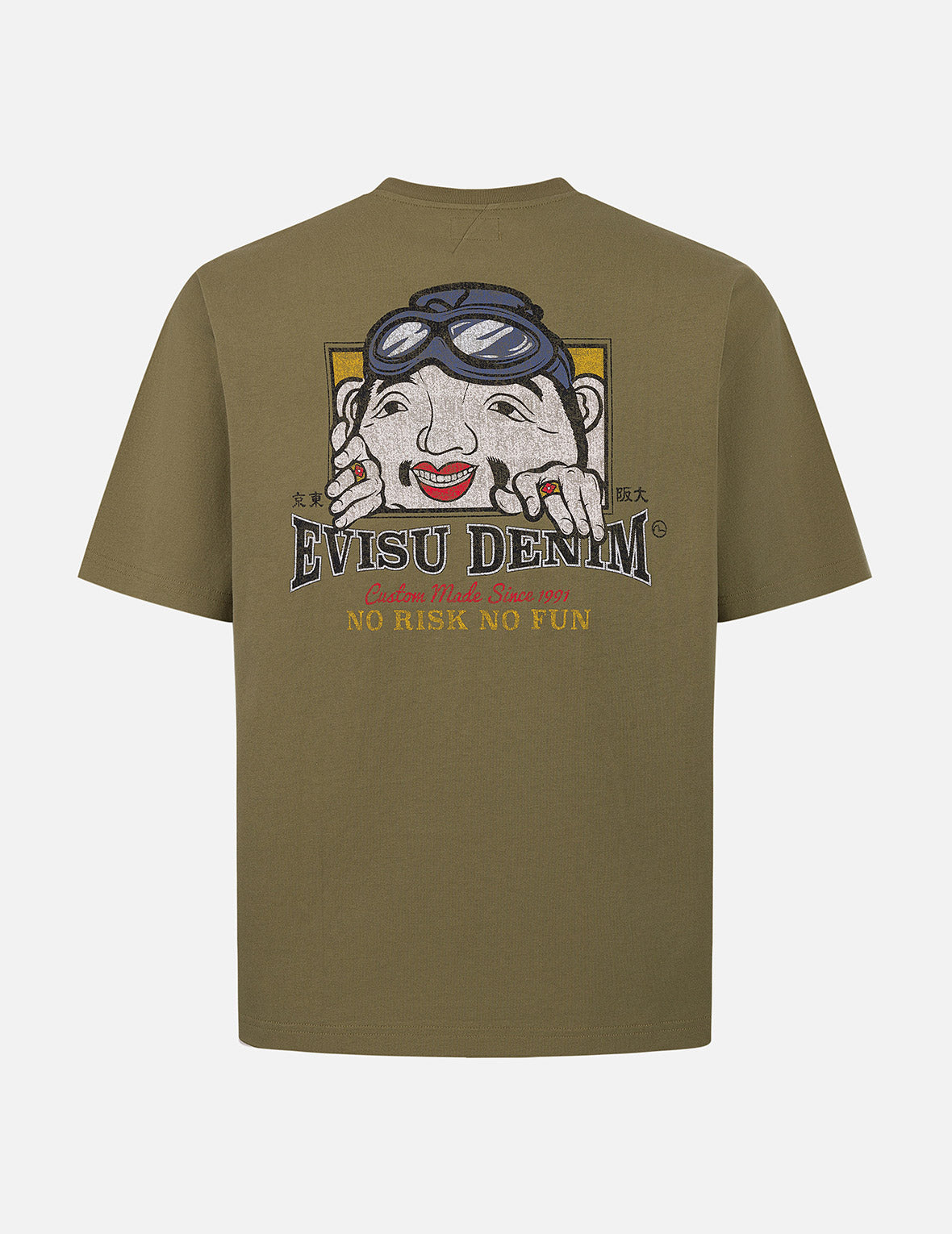 アドベンチャー仏头プリント リラックスフィット Tシャツ