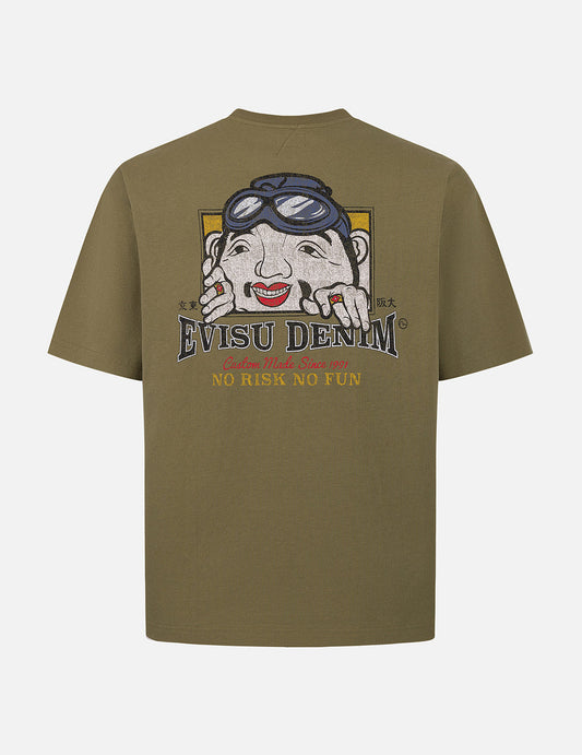 Adventure Godhead Print Relax Fit T-shirt
