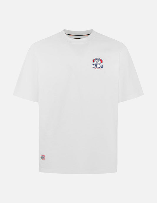 ツイストロープと大黒アンカープリント リラックスフィット Tシャツ