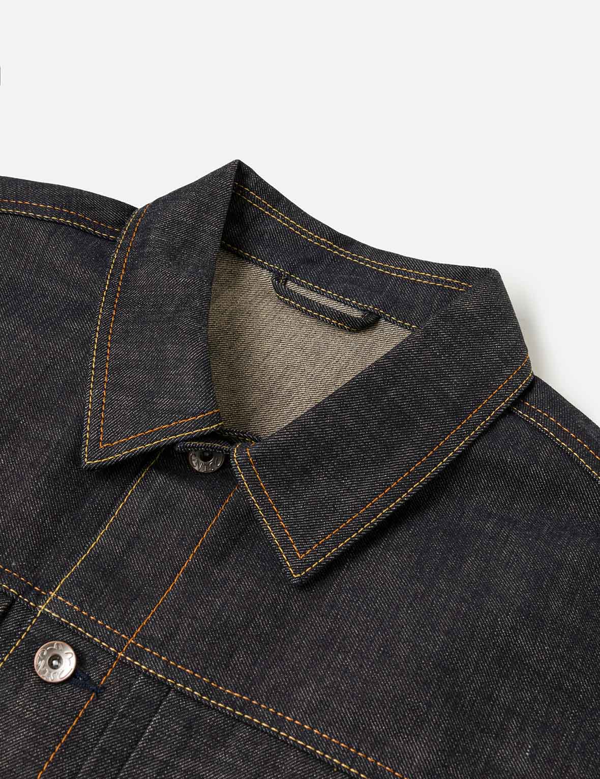 ロゴカモメ刺繍 デニムジャケット