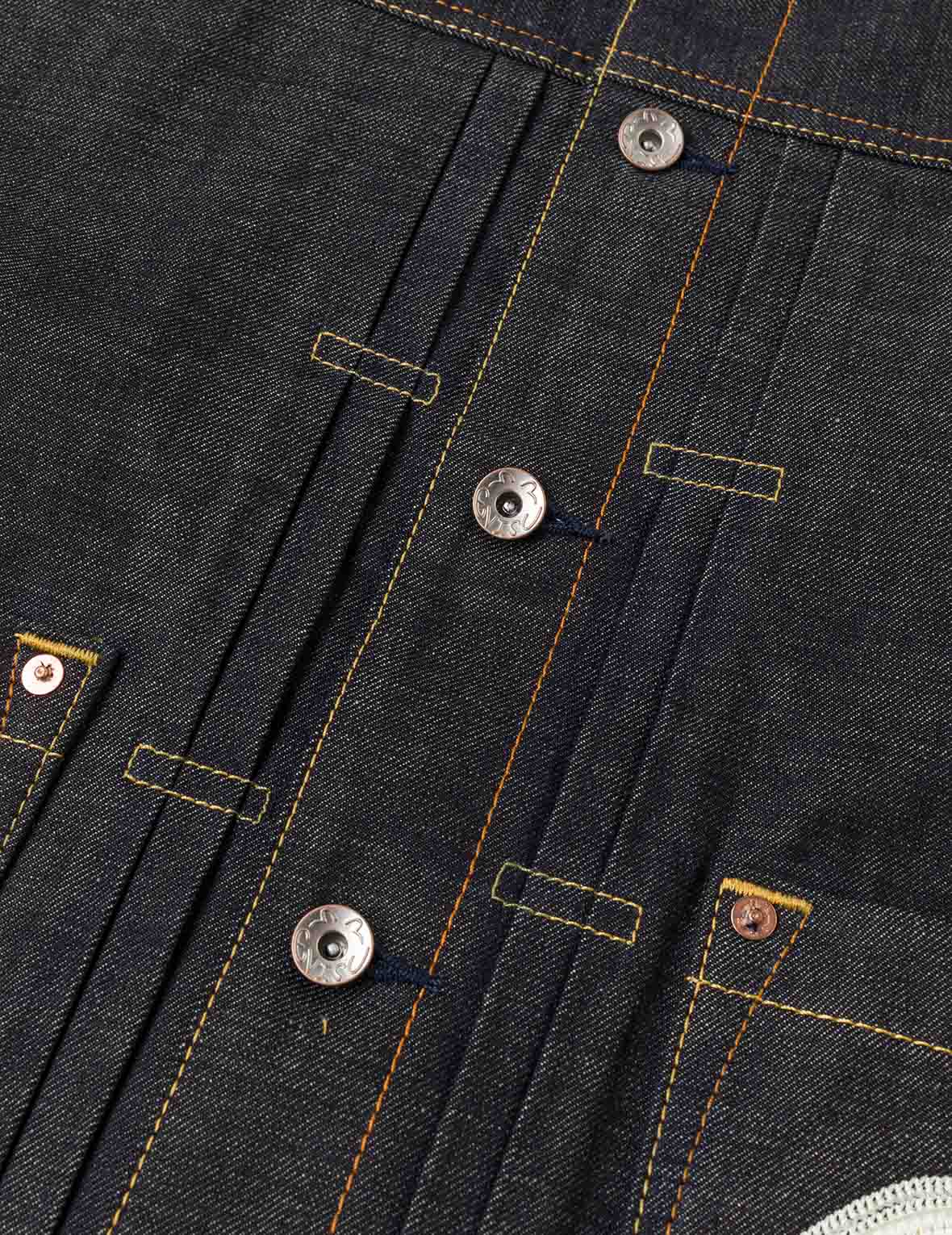 ロゴカモメ刺繍 デニムジャケット