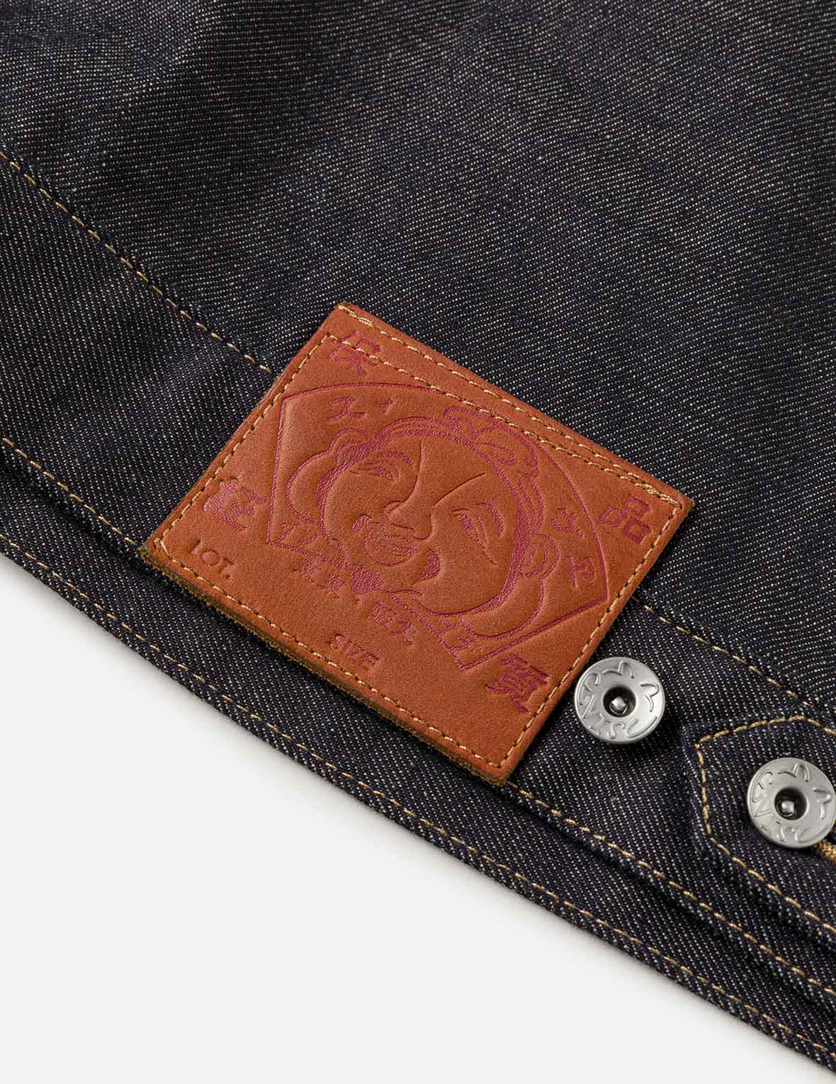 レオパード刺繍 デニムジャケット – EVISU