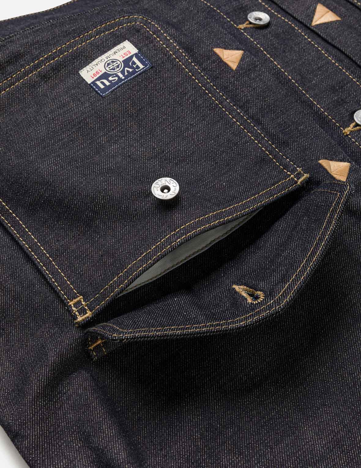 レオパード刺繍 デニムジャケット – EVISU