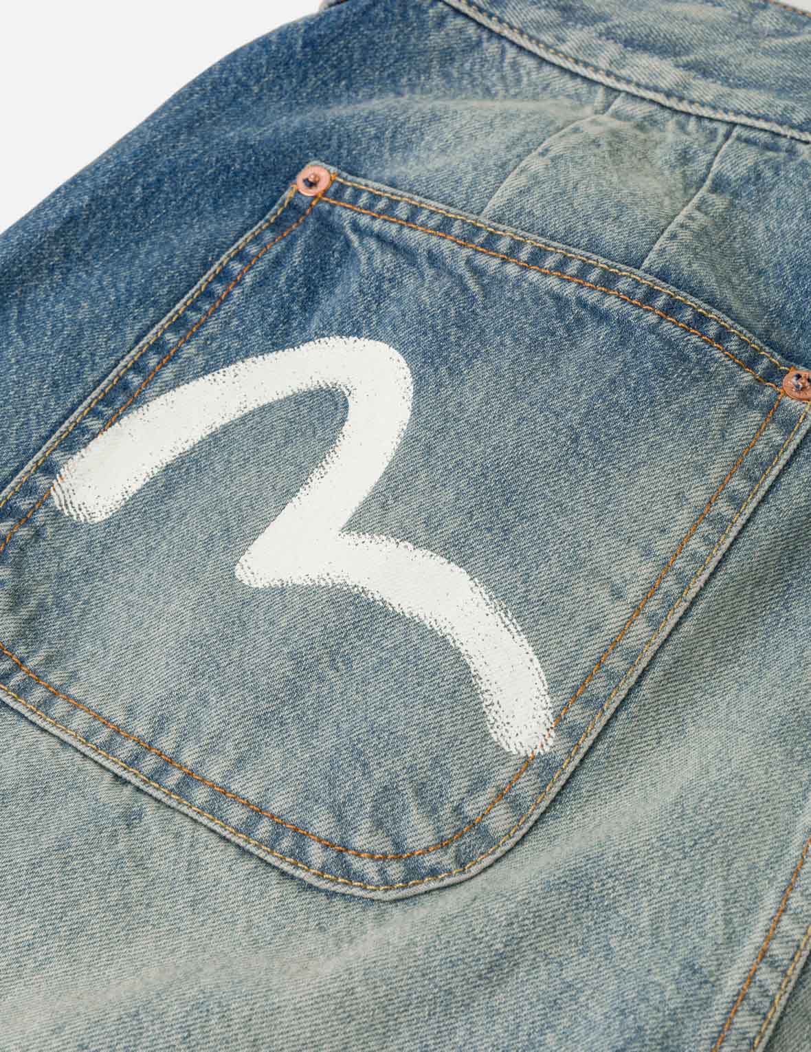 刺し子パッチ デニムショーツ – EVISU